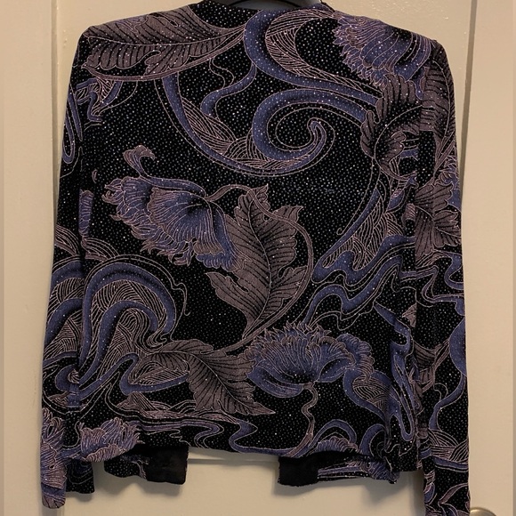 R&M Richards Elegant Sleeveless Dress With Jacket ⭐️sparkle ⭐️stretchy ⭐️lined - Picture 9 of 13